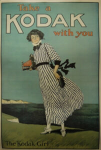 publicidad y publicaciones kodak girl